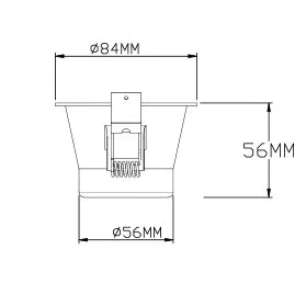 SAL PARKES LED Downlights Tri- White 8/11W 240V IP20- S914XTC