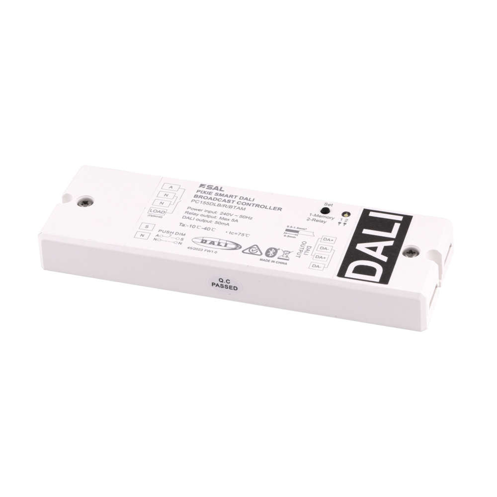 SAL PIXIE Smart DALI Broadcast Smart Lighting Control White 240V - PC155DLB/R/BTAM