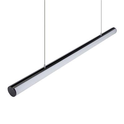 Domus Pipe-60 Linear Interior Pendant Tri - Black 20.8W 240V IP20 - 23115, 23116, 23117
