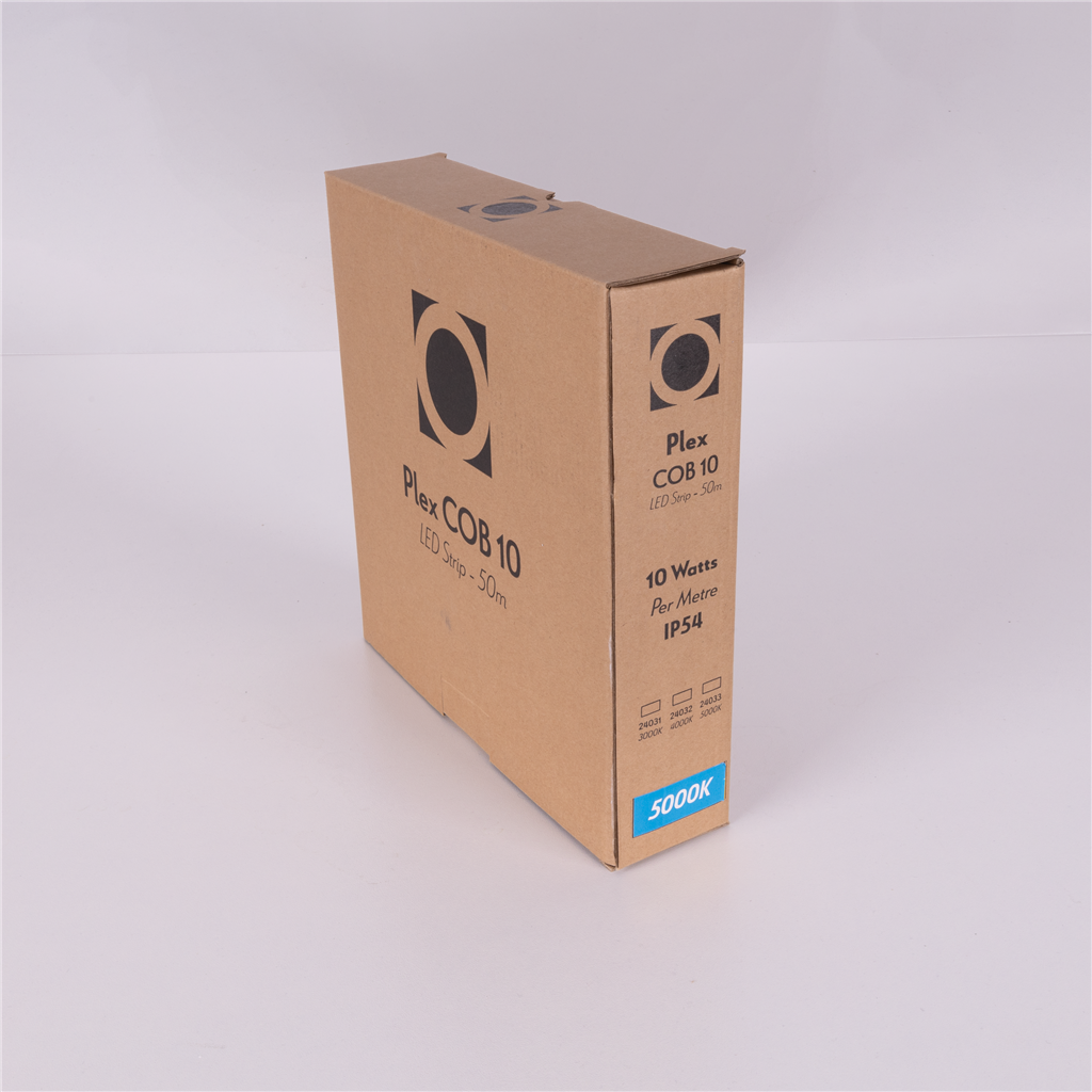 Domus PLEX-COB-10 LED Strip and Channels Tri- 10W 24V IP54 - 24031, 24032, 24033 50M PACK