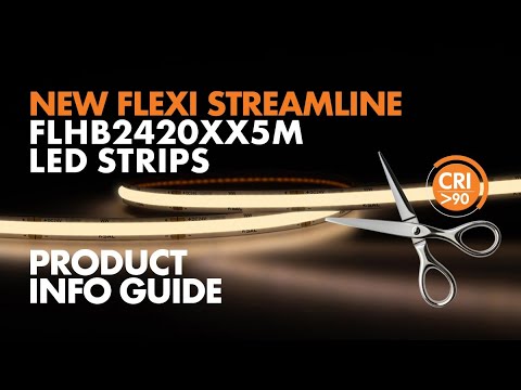 Havit Flexi Streamline 5M Single Colour 3000K 4000K 6000K Clear 20W/M 24V IP20- FLHB2420XX5M