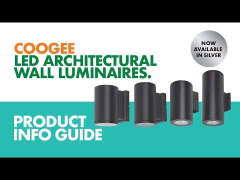 SAL COOGEE SE724XL/TC Exterior Wall Lights Tri- Black/ Silver 10/40W 240V IP65- SE724XL/TC