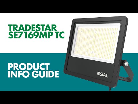 SAL TRADESTAR SE7169MP LED Flood Light Tri - Black 70/300W 240V IP66 - SE7169MP - SAL Lighting