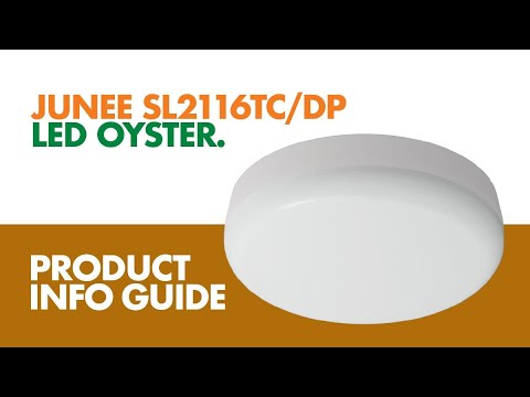 SAL JUNEE LED Oysters Tri- White 9/30W 240V IP65- SL2116TC/DP