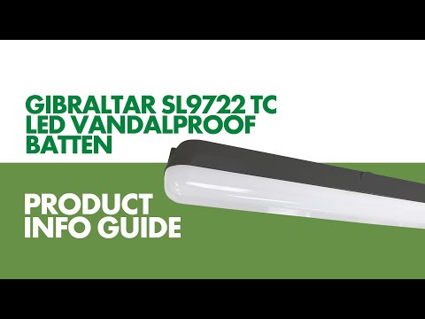 SAL GIBRALTAR SL9722 LED Weatherproof Tri- Grey 15W 240V IP66 - SL9722/15TC