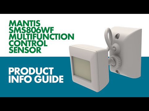 SAL Mantis Multifunction Sensors Grey / Black 240V IP66 - SMS806WF, SMS806WF/BK - SAL Lighting