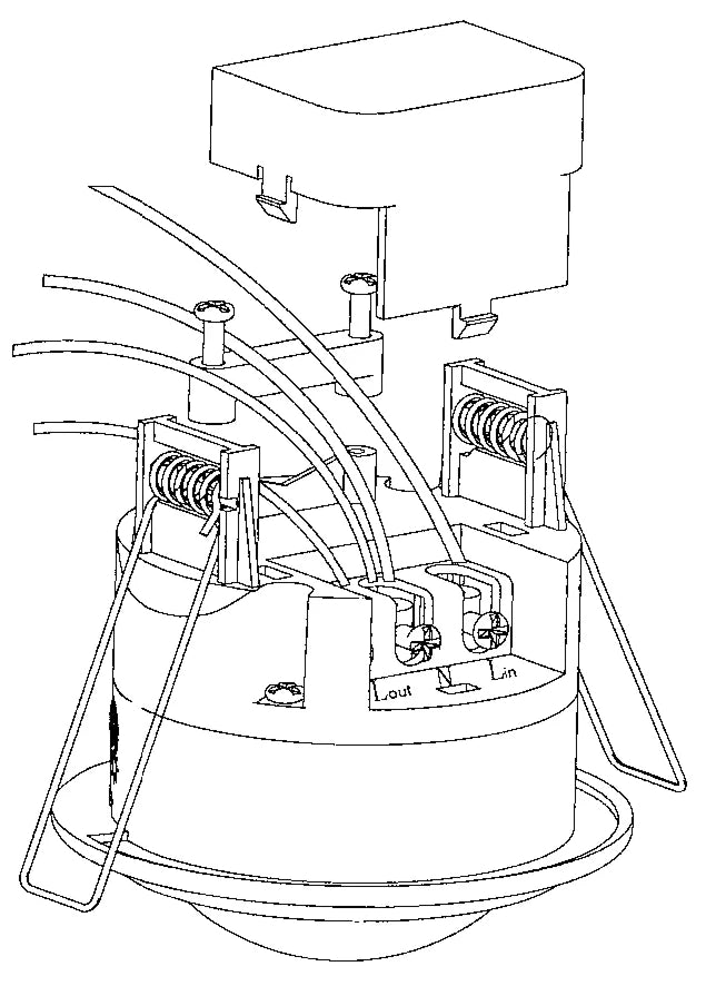 SAL IR Recessed Sensors White 240V IP20 - SMS804CR