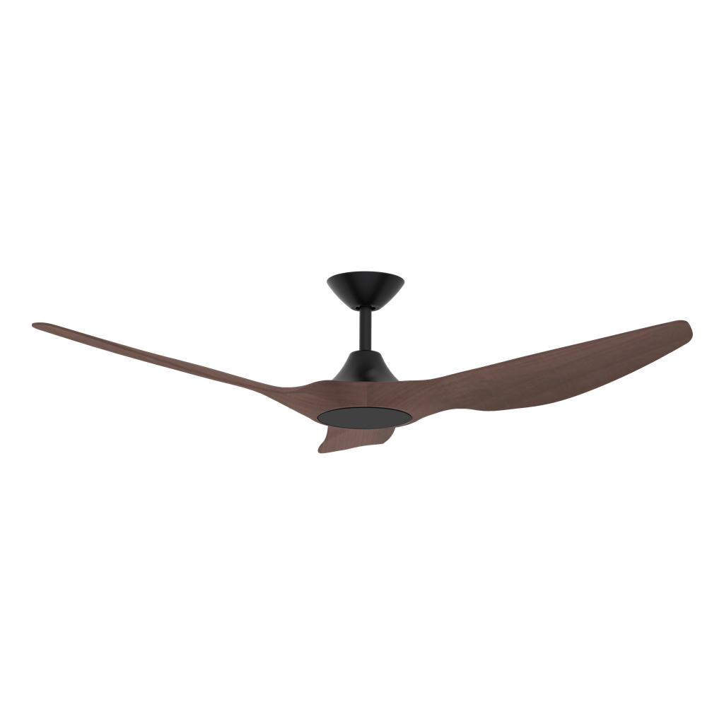 Domus Strike-60 3 Blade Ceiling Fan Tri- White-White/ Black-Black/ Black-Walnut/ White/ Oak 35W 240V - STRIKE-60