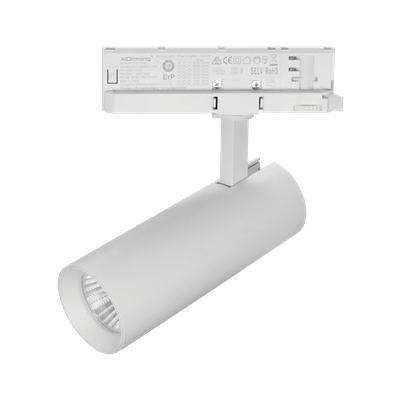 Domus THOR-PRO-15-TRK 62mm LED Track Light Tri- Black/ White 15W 240V IP20- 52516, 52517