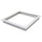 Domus Trim-303 Square Recessed Plaster Frames LED Panels and Troffers Satin White 240V IP20 - 19324 -  Domus Lighting
