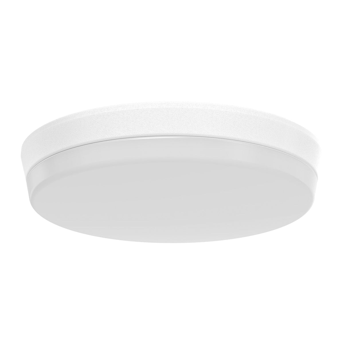 Brilliant Cairns 18W LED ceiling fan light kit in matt white