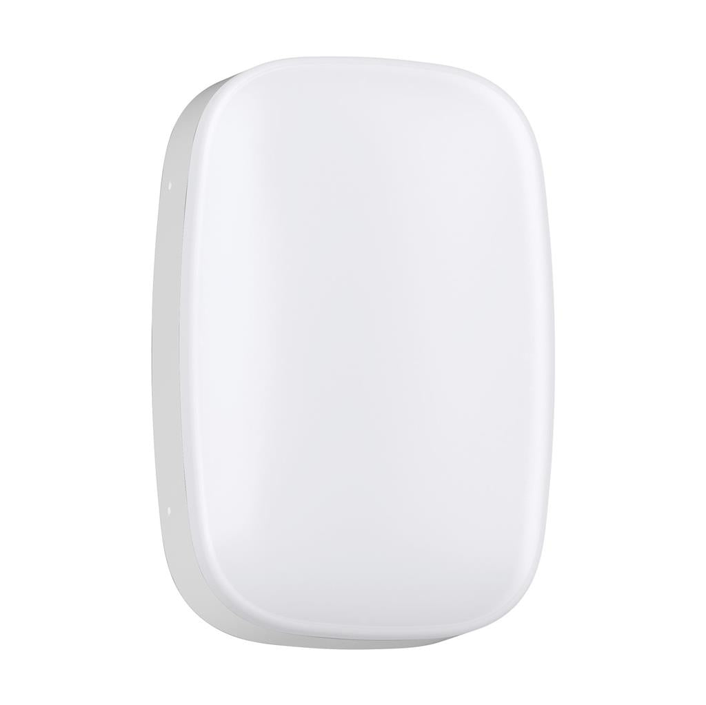 Domus ZELDA-18W Oval Dimmable Exterior Wall Lights Tri - Black / White 18W 240V IP65 - 22668, 22669 - Domus Lighting