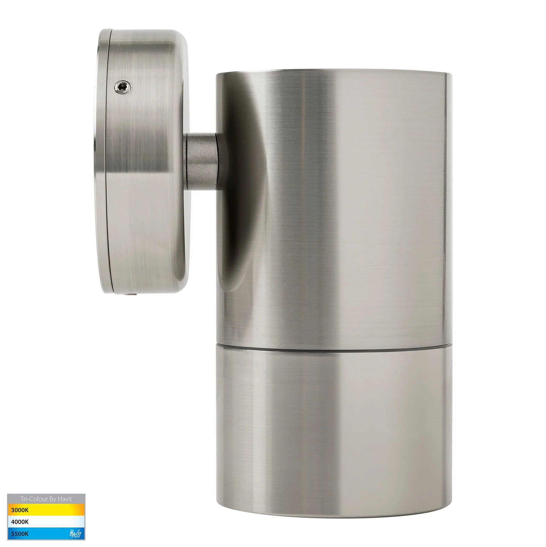 Havit Maxi Tivah Fixed Down Pillar Exterior Wall Lights Tri - 316 Stainless Steel Marine Grade 12W 240V IP65 - HV1108T