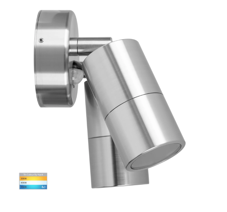 Havit Tivah Double Adjustable Spot Lights Tri - 316 Stainless Steel 3/5/7/12W 240V IP65 - HV1305T-PIR, HV1306T-PIR