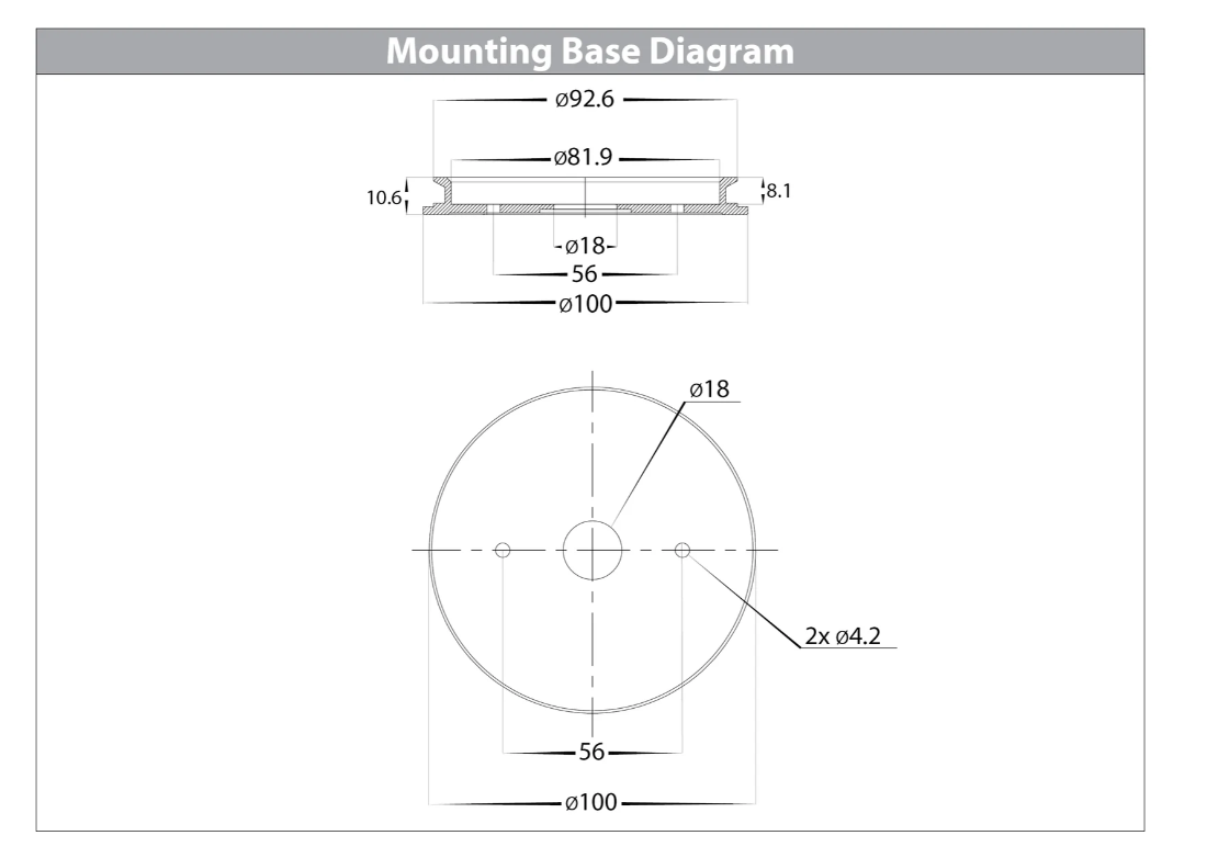 Havit Tivah Double Adjustable Spot Lights Tri - 316 Stainless Steel 3/5/7/12W 240V IP65 - HV1305T-PIR, HV1306T-PIR-Havit Lighting