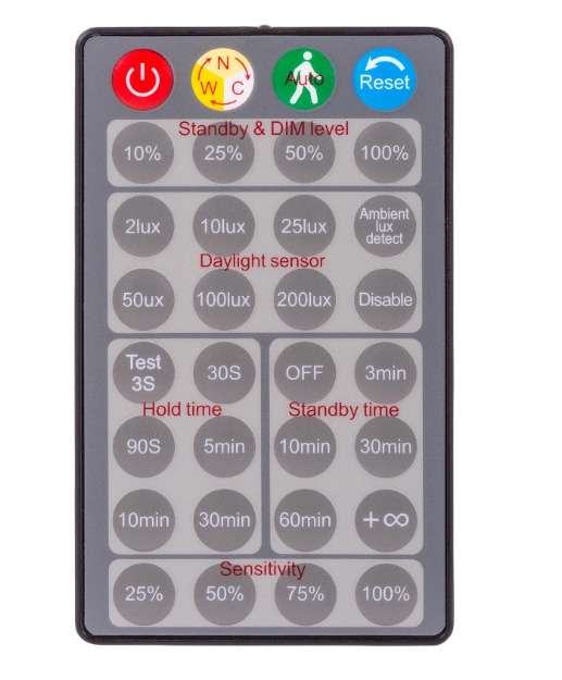 Havit Focus Polycarbonate Single Adjustable With Sensor Spot Wall Light Tri - White 15W 240V IP65 - HV3792T-WHT - Havit Lighting