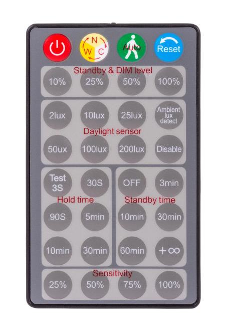 Havit Focus Polycarbonate Single Adjustable With Sensor Spot Wall Light Tri - Black 15W 240V IP65 - HV3792T-BLK - Havit Lighting