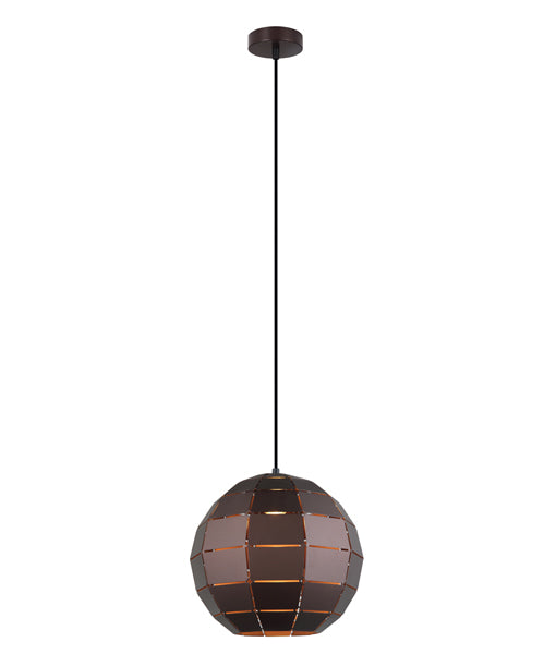 CLA ARMIS: Retro Tiled Glass Shape Interior Pendant Matt White / Champagne Gold / Coffee 220-240V - ARMIS -CLA Lighting