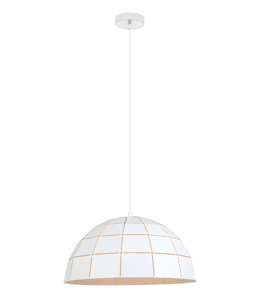 CLA ARMIS: Retro Tiled Glass Shape Interior Pendant Matt White / Champagne Gold / Coffee 220-240V - ARMIS -CLA Lighting