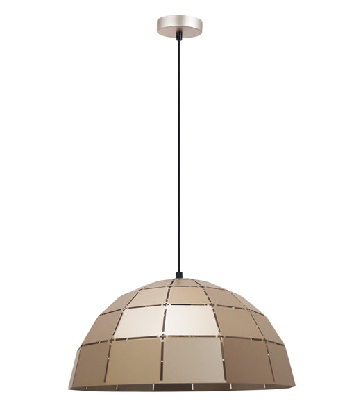 CLA ARMIS: Retro Tiled Glass Shape Interior Pendant Matt White / Champagne Gold / Coffee 220-240V - ARMIS -CLA Lighting