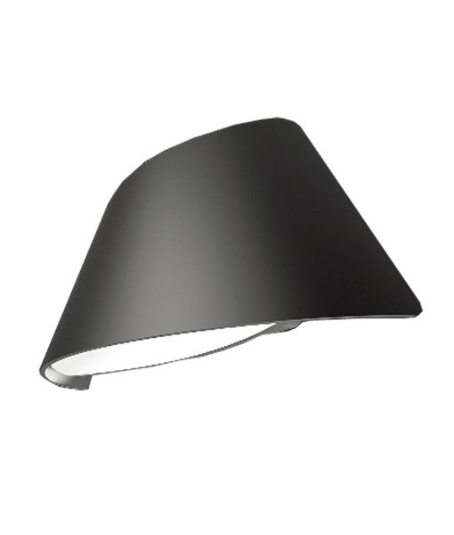 CLA ATEN: LED Surface Mounted Curved Up/Down Exterior Wall Lights Matt Black / Matt White 9W 100-240V IP65 - ATEN