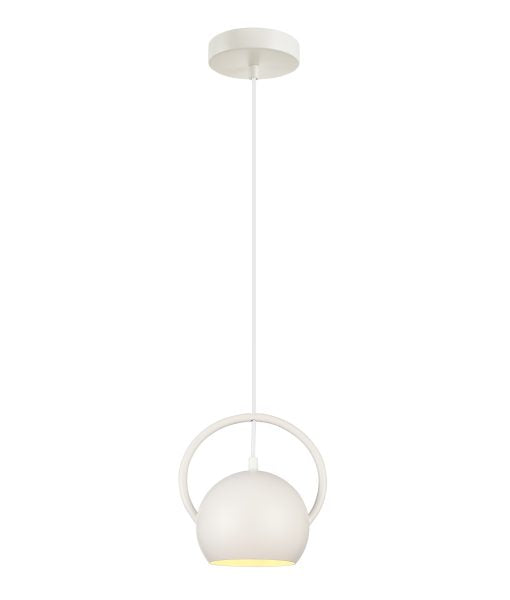 CLA BELLA: Small Dome Shape Interior Pendant Matt White/ Matt Black/ Matt Gold 220-240V - BELLA1, BELLA2, BELLA3