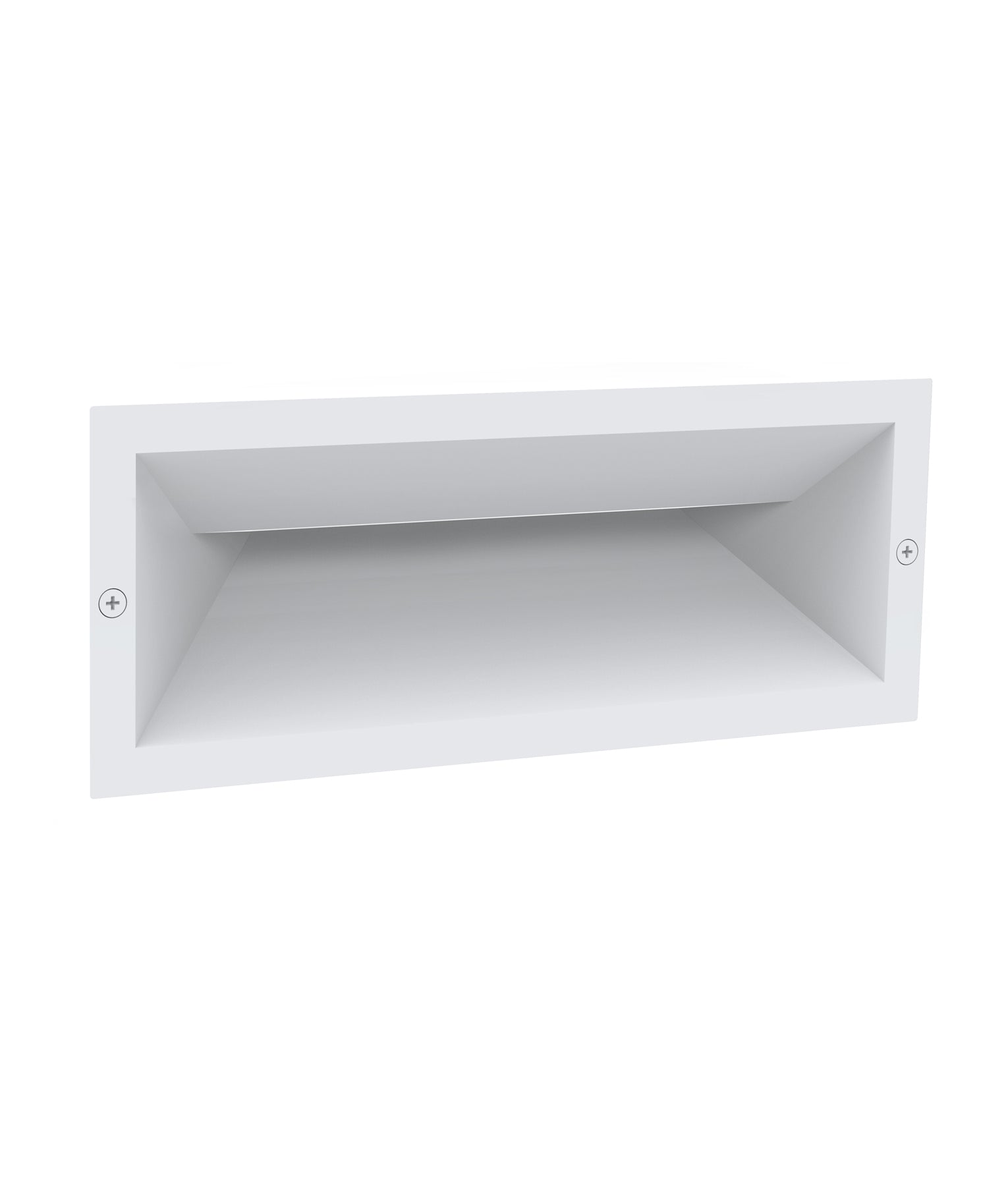 CLA BRICKTRI: LED Recessed Exterior Wall Lights Tri - Dark Grey / Dark Grey Frosted / White / White Frosted 13W 100-240V IP65 - BRICKTRI