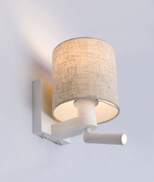 CLA Brighton with LED Adjustable Reading Interior Wall Light 3000K 5000K White 100-240V IP20 - BRIGHTON- CLA Lighting