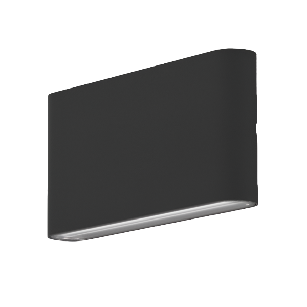 SAL Carina Up/Down Exterior Wall Lights Tri - White / Black 10W 240V IP65 - SE7150