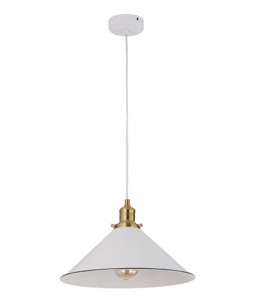 CLA CEREMA: Antique Brass and Black Highlight Interior Pendant Ellipse / Angled Dome / Coolie 220-240V - CEREMA1, CEREMA2, CEREMA3, CEREMA4 CLA Lighting