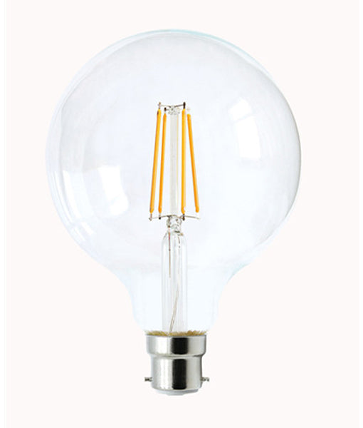 CLA G95 Filament Dimmable Lamps and Globes 2700K 6000K Clear 6W 180-260V IP20- CF18DIM, CF20DIM, CF19DIM, CF21DIM