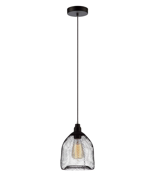 CLA CHEVEUX: Industrial Black Mesh Interior Pendant Bird Cage / Wine Glass / Bell 220-240V -CHEVEUX1, CHEVEUX2, CHEVEUX3, CHEVEUX4 - CLA Lighting