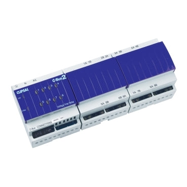 Clipsal C-Bus DIN Rail Mounted 8 Channel 10A 12 Modules Power Supply Clipsal Products 15-36V - L5508RVF - Eco Smart Lighting