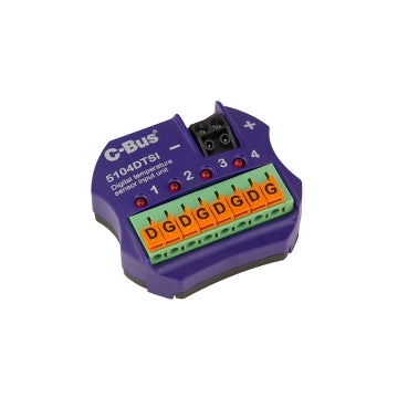 Clipsal C-Bus Digital Temperature Sensor Input Unit, 4 Channel Clipsal Products - 5104DTSI - Eco Smart Lighting