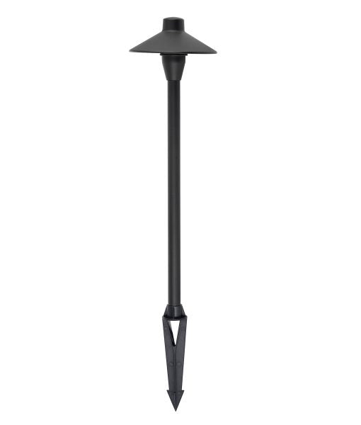 CLA COOLIE: Fixed Exterior Garden Spike Light Rustic Brass/ Matt Black 12-25V IP54 - COOLIE01, COOLIE02