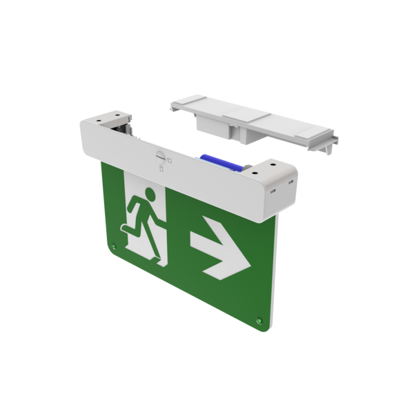 SAL EMERGENCY EXIT SELK1500EX3 LED Emergency White 2.8W 240V IP20 - SELK1500EX3 - SAL Lighting