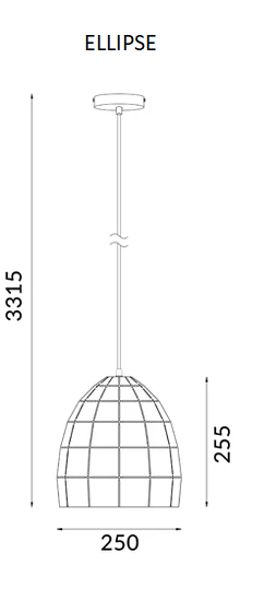 CLA ARMIS: Retro Tiled Glass Shape Interior Pendant Matt White / Champagne Gold / Coffee 220-240V - ARMIS -CLA Lighting