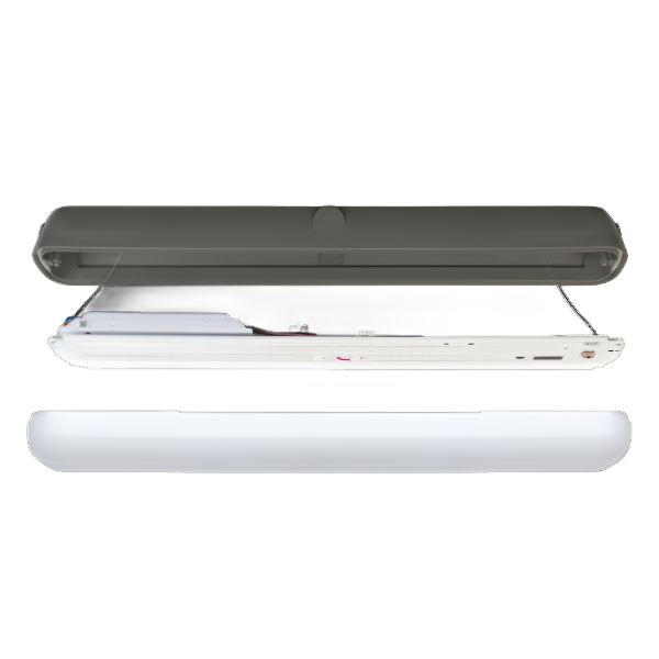 SAL GIBRALTAR SL9722 LED Weatherproof Tri- Grey 15W 240V IP66 - SL9722/15TC