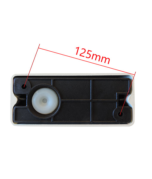 CLA GLANS: LED Surface Mounted Exterior Wall Lights 3000K Dark Grey / White 7W 100-240V IP65 - GLANS