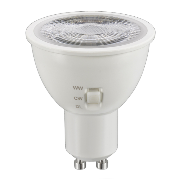 SAL GU10L TC Lamps and Globes Tri- White 4W/6W 240V IP20 - GU10L350TC, GU10L550TC