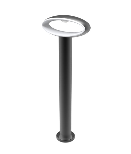 CLA HORUS: Bollard Lights & Surface Mounted Exterior Wall Lights 3000K Matt Black 9W 100-240V IP54 - HORUS