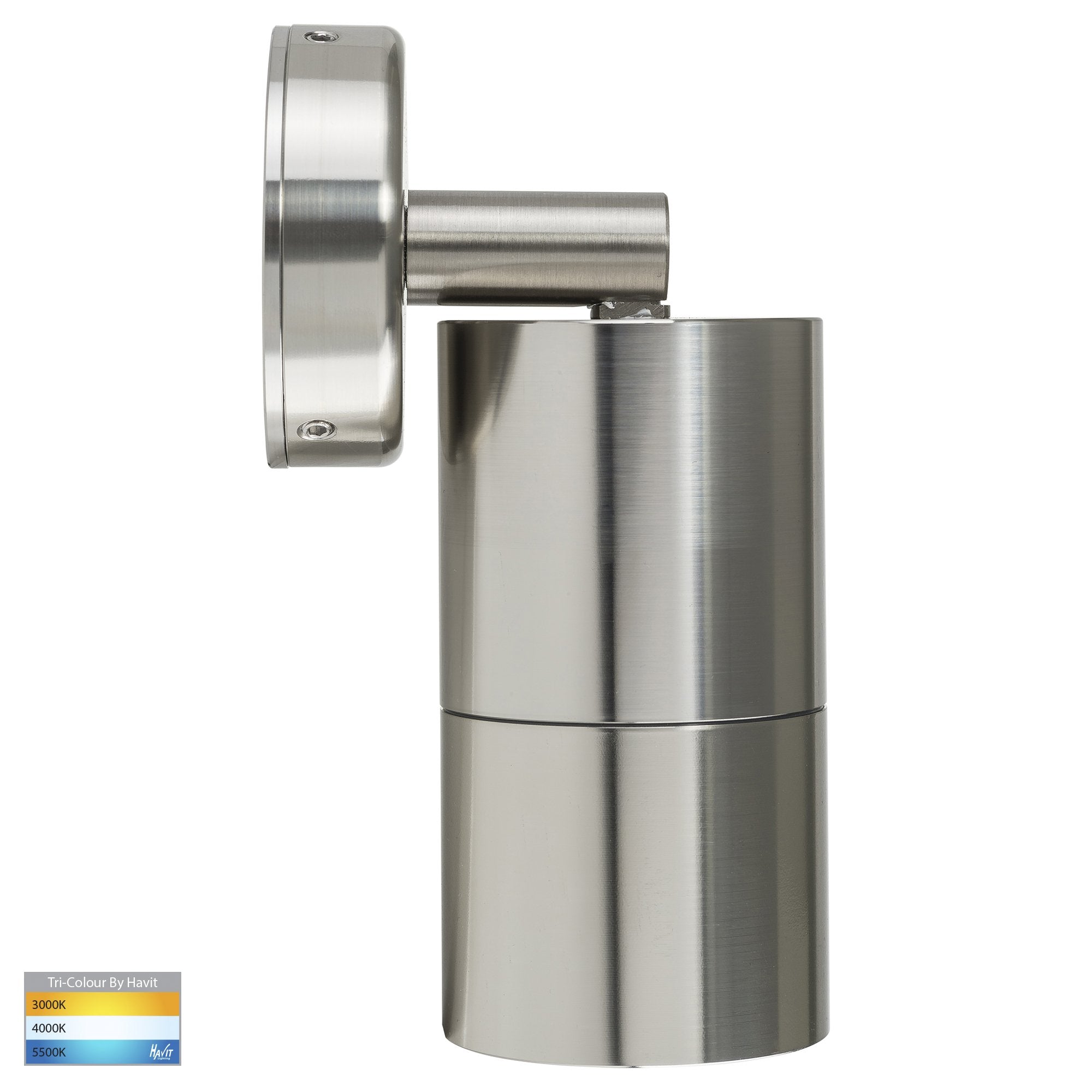 Havit Tivah Single Adjustable Pillar Exterior Wall Lights Tri - 316 Stainless Steel Marine Grade 3/5/7W 240V IP65 - HV1205T-HV1207T -Havit Lighting