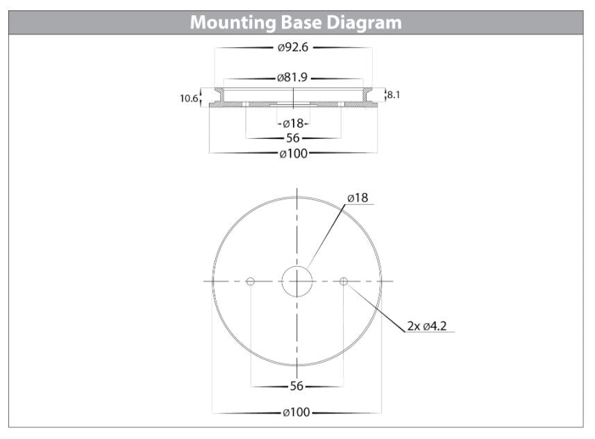 Havit Tivah Double Adjustable Pillar Exterior Wall Lights Tri - White 2x3/5/7W 12V/ 240V IP65 - HV1335T-HV1337T