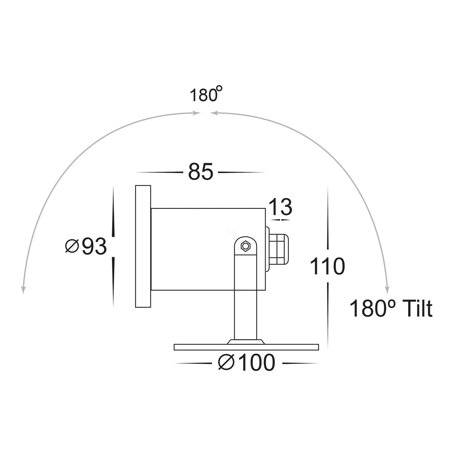 Havit Onder Pond Light Garden Step and Up Lights RGBW 316 Stainless Steel 5W 12V IP68 - HV1491RGBW - Havit Lighting