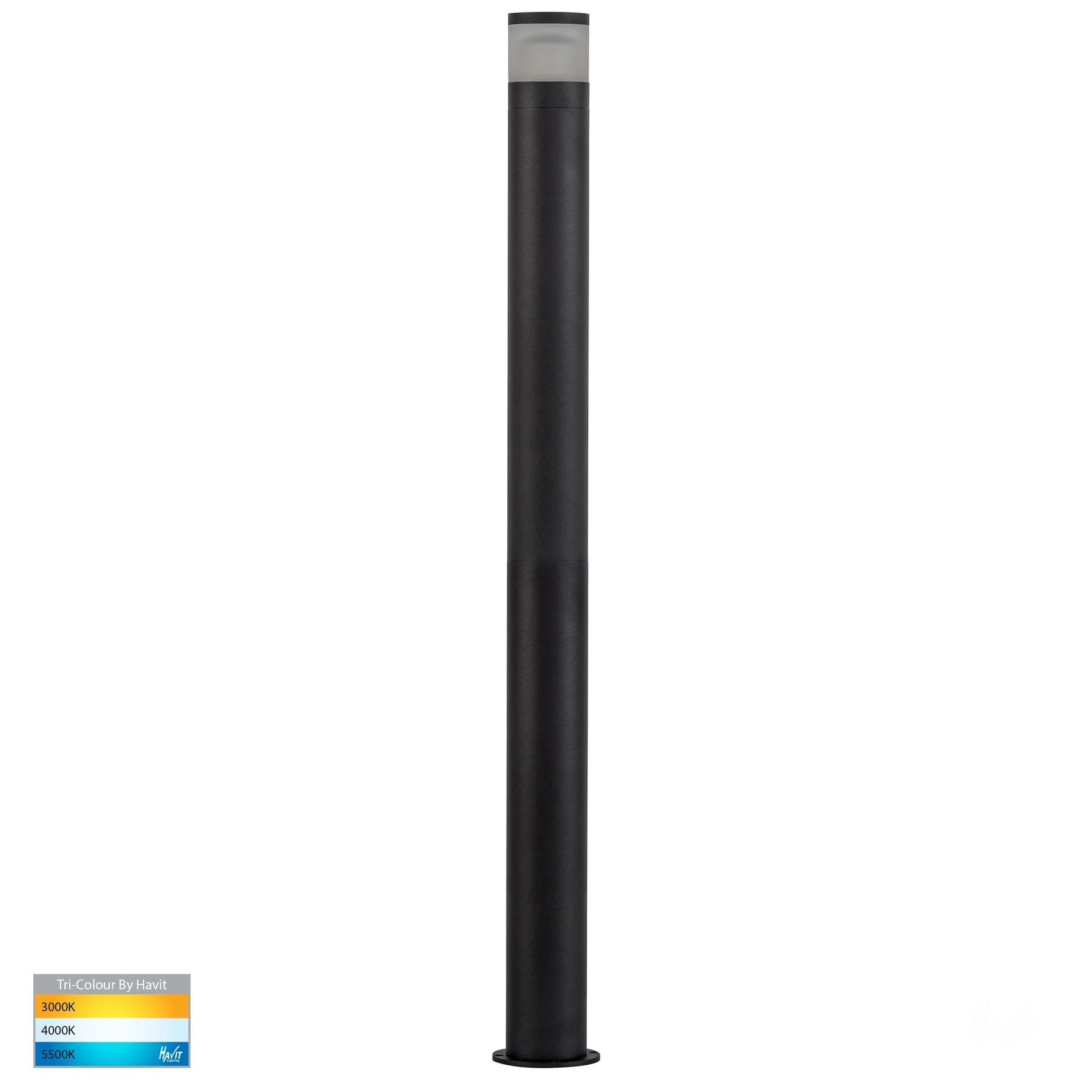 Havit Bollard Extension Accessory Black - HV1622-BLK-EXT- Havit Lighting