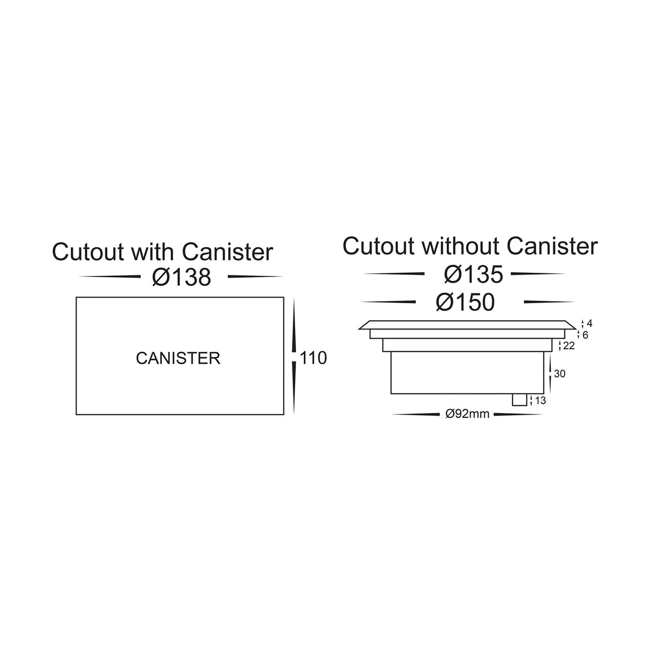Havit Split 60° Beam Angle Inground Garden Step and Up Lights RGB + 3000K 316 Stainless Steel 5W 12V IP67 - HV1842RGBW - Havit Lighting