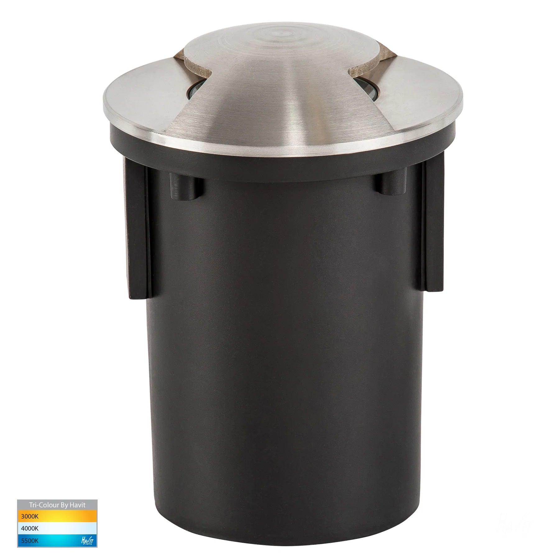 Havit Viale Double Driveway Light Garden Step and Up Lights Tri- 316 Stainless Steel 5W 12V IP65 - HV19072T