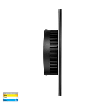 Havit Halo Exterior Wall Lights Tri - Black 18W 12V/24V IP65 - HV3593T-BLK - Havit Lighting