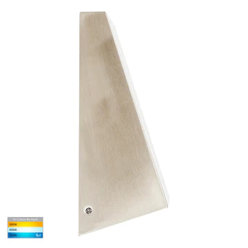 Havit Taper Wedge Exterior Wall Lights Tri - 316 Stainless Steel 9W 240V IP44 - HV3601T-SS316 - Havit Lighting