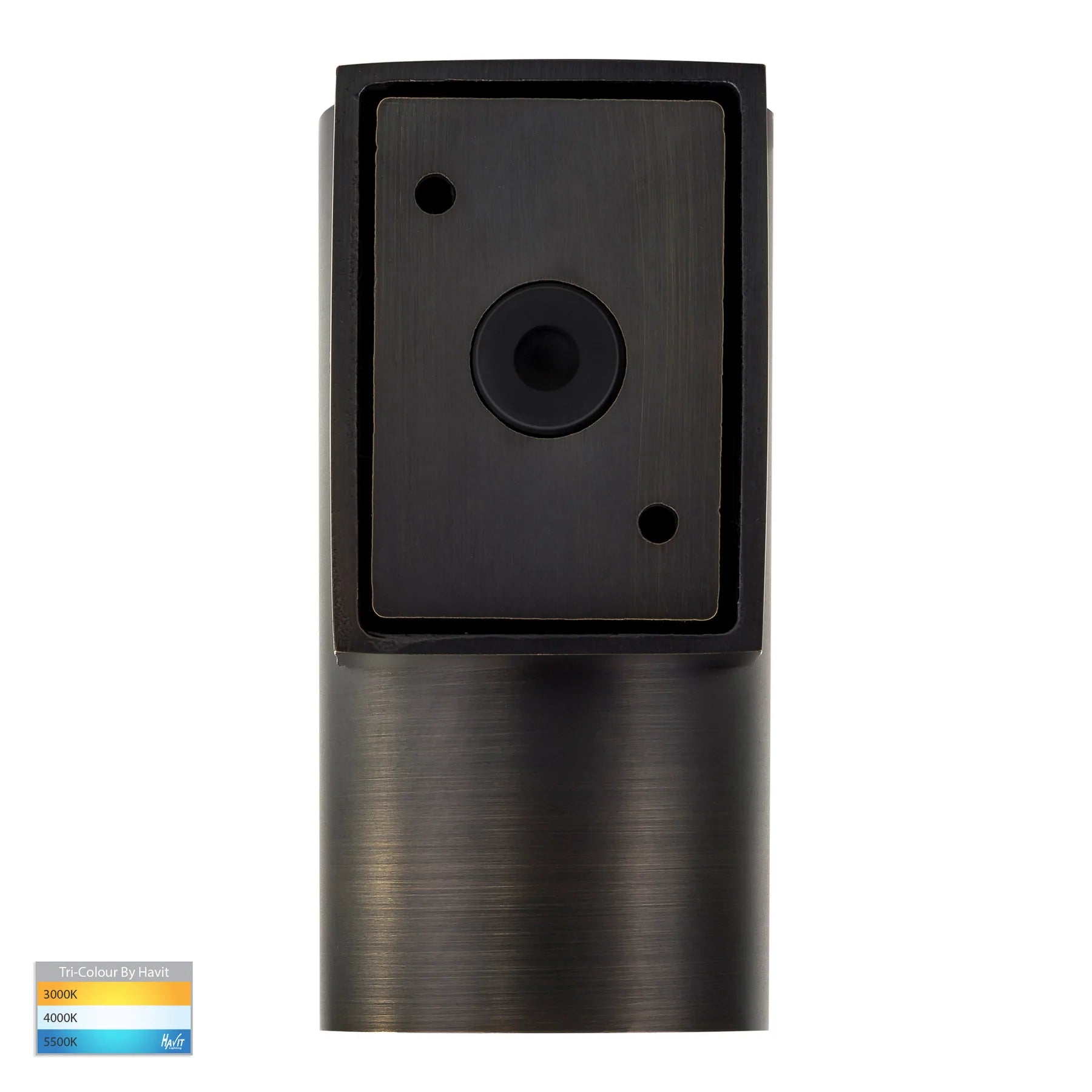 Havit Aries Fixed Down Exterior Wall Lights Tri - Antique Brass 6W 240V IP65 - HV3625T-AB - Havit Lighting